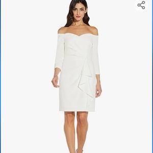 Adrianna Papell Off Shoulder Dress